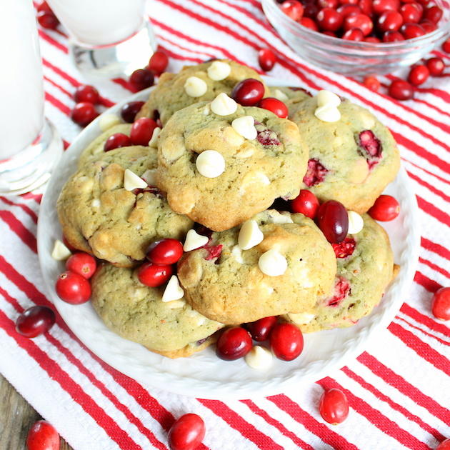 Cranberry Orange Creamsicle Cookies Cranberry Orange Creamsicle Cookies