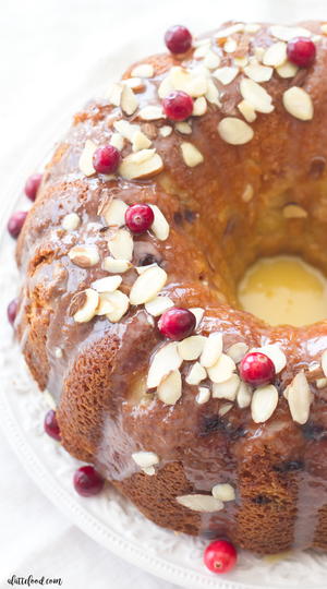 Cranberry Almond Bundt Cake Cranberry Almond Bundt Cake