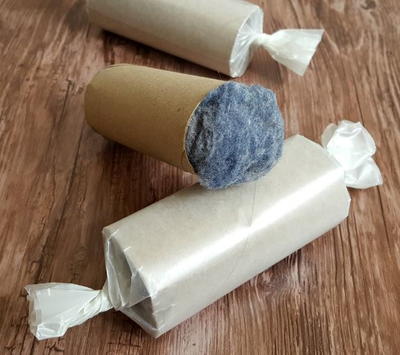 Quick and Easy Dryer Lint Fire Starter