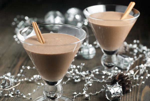 Healthy Chocolate Eggnog Healthy Chocolate Eggnog