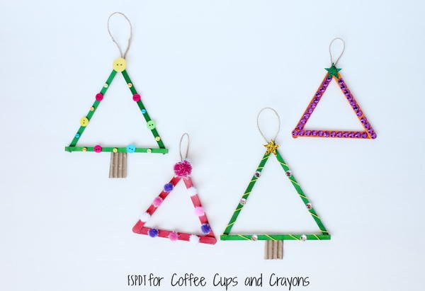 Popsicle Stick Christmas Tree Popsicle Stick Christmas Tree