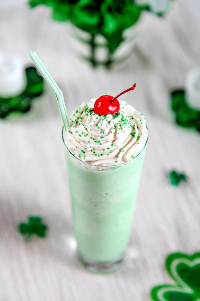 Homemade Shamrock Shake Homemade Shamrock Shake