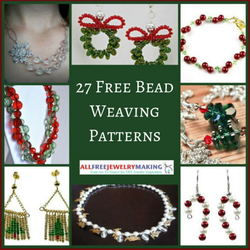 27 Free Beading Patterns for Christmas Jewelry 27 Free Beading Patterns for Christmas Jewelry