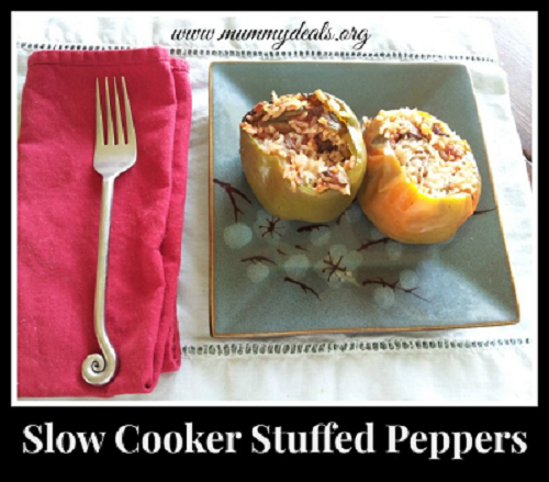 Slow Cooker Stuffed Peppers Slow Cooker Stuffed Peppers