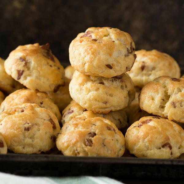 Bacon Garlic Gougres Bacon Garlic Gougères