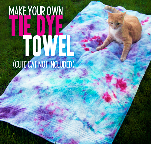 Tie Dye Towel Tie Dye Towel
