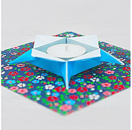 Origami Candle Holder Origami Candle Holder