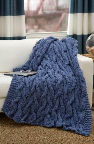 Casual Cables Throw Casual Cables Throw