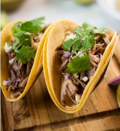 Slow Cooker Green Chile Pork Tacos Slow Cooker Green Chile Pork Tacos