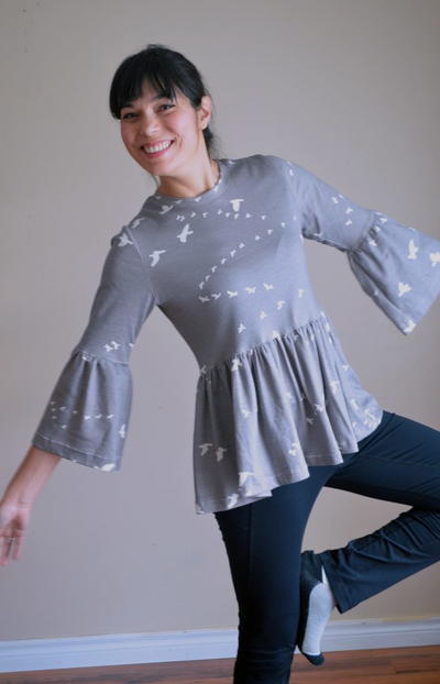 Statement Sleeve Top Pattern