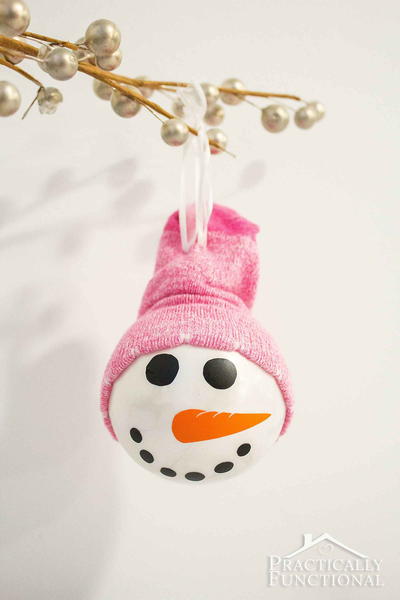 Cute Snowman Homemade Ornaments Cute Snowman Homemade Ornaments