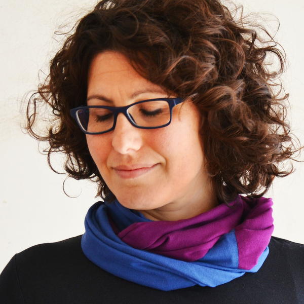 T-shirt Infinity Scarf Refashion T-shirt Infinity Scarf Refashion