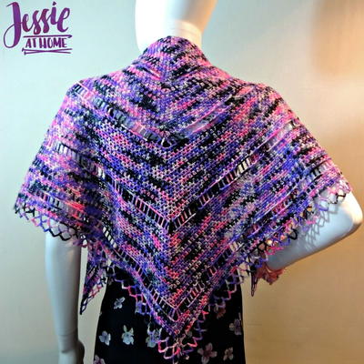Loops and Ladders Shawl