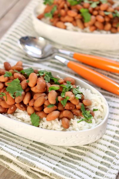 Slow Cooker Beans and Rice Recipe Slow Cooker Beans and Rice Recipe
