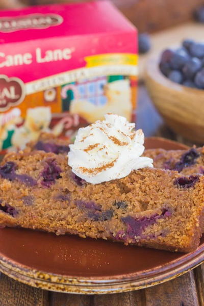 Blueberry Gingerbread Loaf Blueberry Gingerbread Loaf