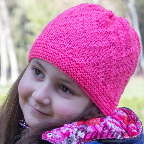 Zigzag Simple Beanie Zigzag Simple Beanie