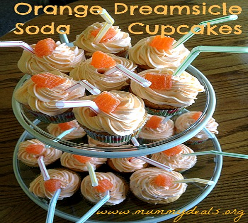 Orange Dreamsicle Cupcake Recipe Orange Dreamsicle Cupcake Recipe
