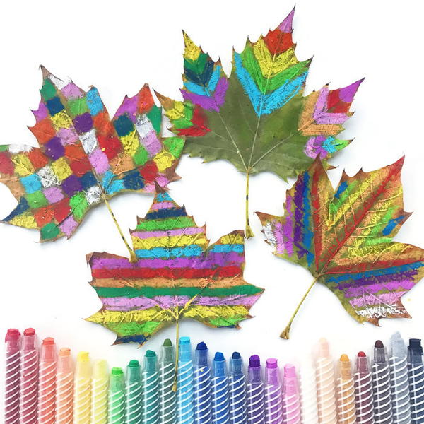 Easy Ways to Create Leaf Art