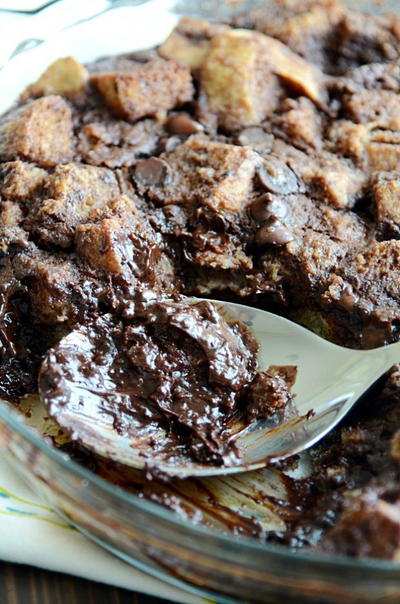 Ooey Gooey Chocolate Bread Pudding Ooey Gooey Chocolate Bread Pudding