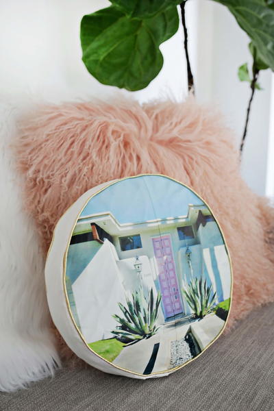 Desert Palm DIY Pillows Desert Palm DIY Pillows