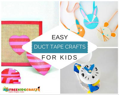 Easy Duct Tape Crafts for Kids