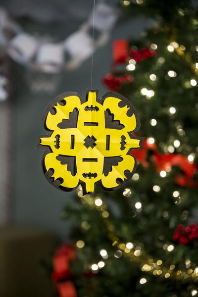 Superhero Snowflake Cutouts Superhero Snowflake Cutouts