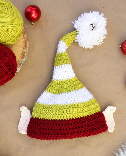 Santa's Little Helper Elf Hat 