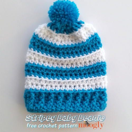 Stripey Baby Beanie Stripey Baby Beanie