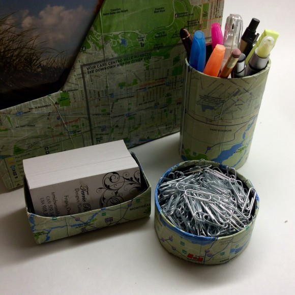 Worldly Recycled Craft Desk Organizers Worldly Recycled Craft Desk Organizers