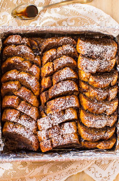 Overnight Gingerbread French Toast Bake Overnight Gingerbread French Toast Bake