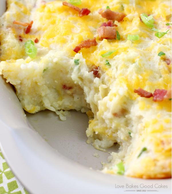 Loaded Mashed Potato Casserole Recipe Loaded Mashed Potato Casserole Recipe