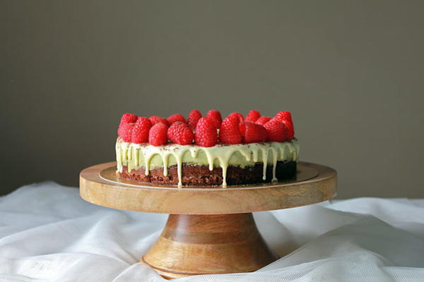 Matcha Mousse Chocolate Sponge Cake Matcha Mousse Chocolate Sponge Cake
