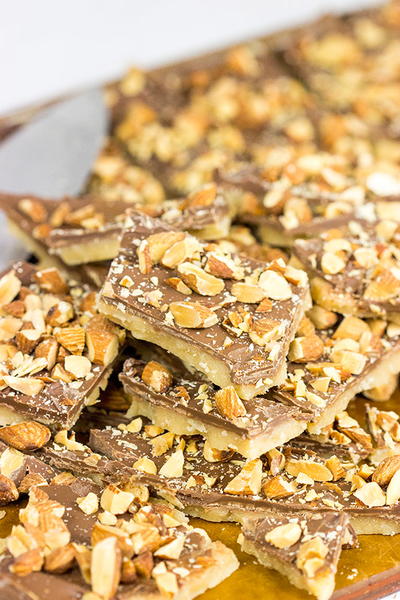 Chocolate Almond Toffee Chocolate Almond Toffee