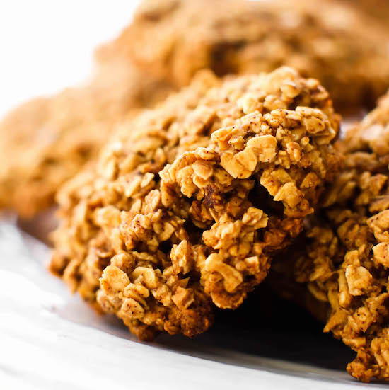 Chunky Oatmeal Gingersnap Cookies Chunky Oatmeal Gingersnap Cookies