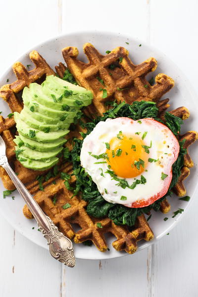 Healthy Sweet Potato Waffles Healthy Sweet Potato Waffles
