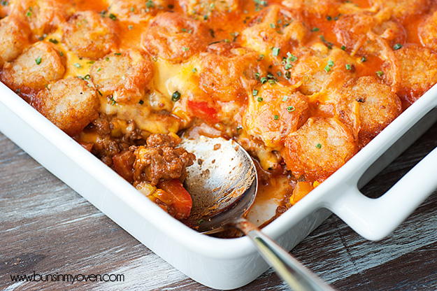 Sloppy Joe Tater Tot Casserole Sloppy Joe Tater Tot Casserole