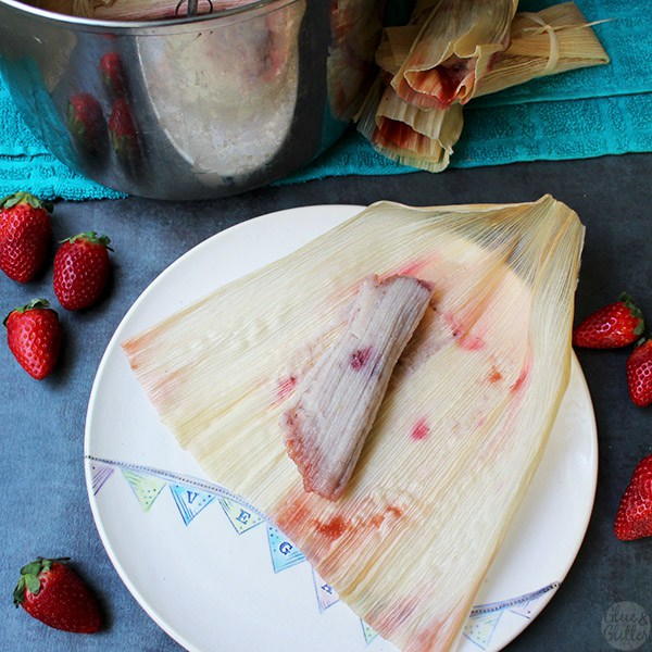 Strawberry Tamales Strawberry Tamales
