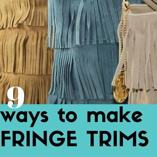 9 Ways to Make Fringe Trims 