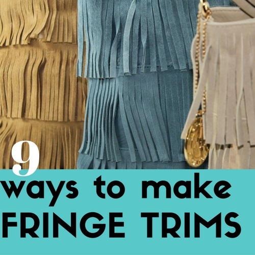 9 Ways to Make Fringe Trims 9 Ways to Make Fringe Trims