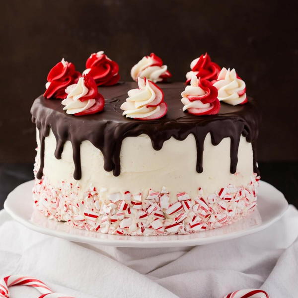 Peppermint Fudge Cake Peppermint Fudge Cake