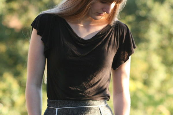 70s Draped Tee Tutorial 70s Draped Tee Tutorial