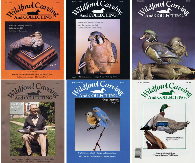 1985 1989 Issues Of Wildfowl Carving Magazine Wildfowl Carving Com