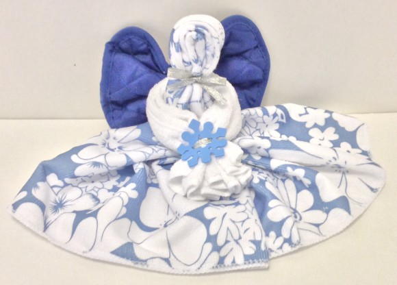 DIY Christmas Angel Towel Gift Idea DIY Christmas Angel Towel Gift Idea