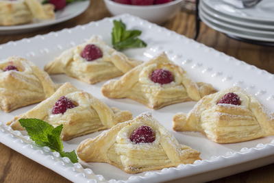 Raspberry Cream Danish