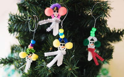 Snowman Key DIY Ornament