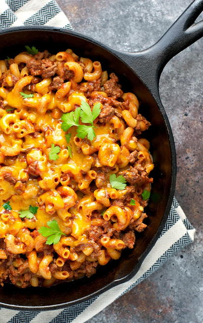 Grandmas One Pan Hamburger Helper Grandma's One Pan Hamburger Helper
