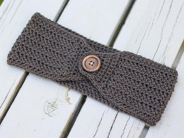 Easy Herringbone Earwarmer Easy Herringbone Earwarmer