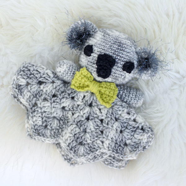 Cuddly Crochet Koala Baby Lovey Cuddly Crochet Koala Baby Lovey
