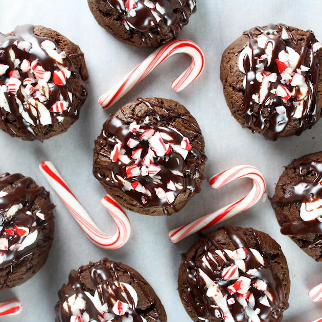 Peppermint Marshmallow Hot Chocolate Cookies Peppermint Marshmallow Hot Chocolate Cookies