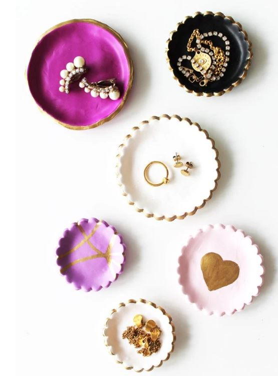 Chic DIY Clay Jewelry Dish